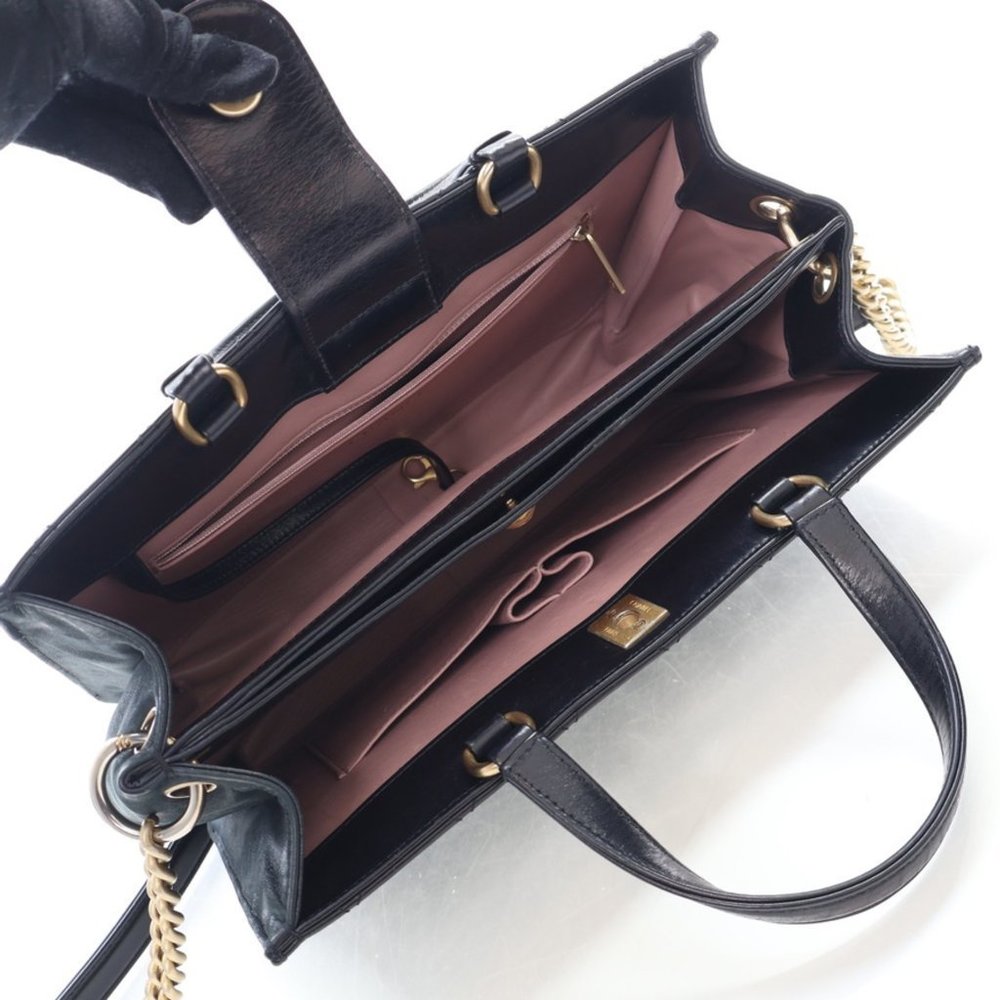 Chanel Black Calfskin Tote Bag - Picture 12 of 14